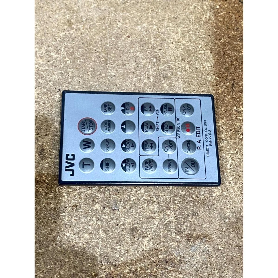 JVC RM-V713U Remote Control Wireless Infrared For GR-DVM50 & GR-DVM70 Camcorder - Image 4 of 4