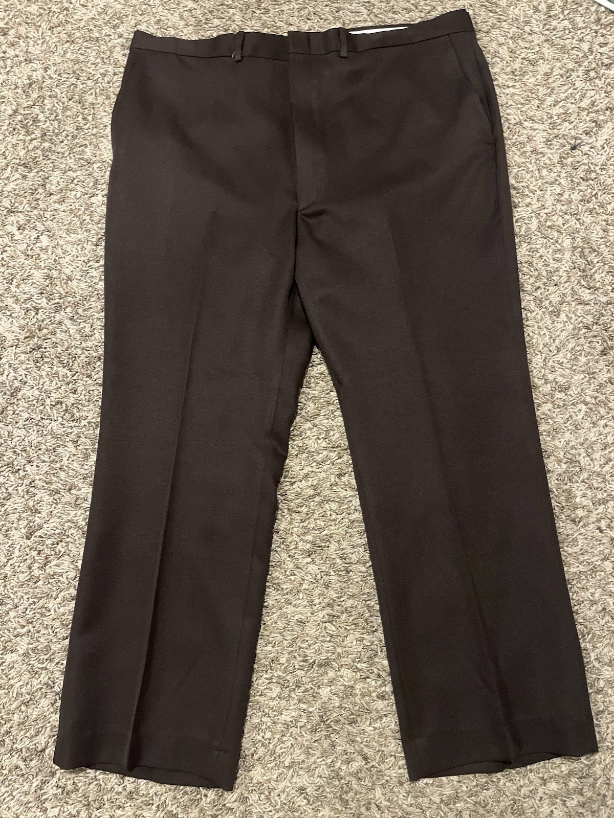 Perma Prest Sears Brown Flax Slacks Size 42x29