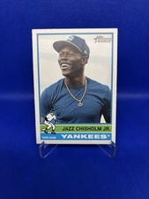 2025 Topps Heritage #33 Jazz Chisholm Jr. Image Variation New York Yankees