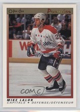 1990-91 O-Pee-Chee Premier Mike Lalor #57 h4q