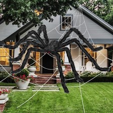 200" Halloween Decorations Spider Web Outdoor 59" Giant Spider D cor