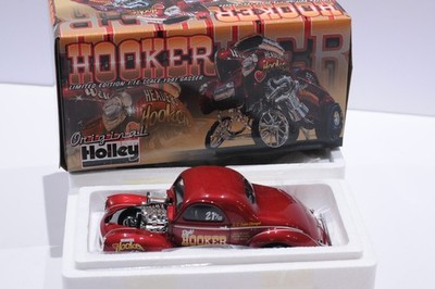 ACME 1941 WILLYS GASSER HOOKER HEADERS HOLLEY SCALE 1:18 LIMITED S/N: 98