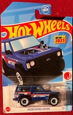 HOT WHEELS J-IMPORTS  NISSAN PATROL CUSTOM BLUE  20/250. SEE  COMBINED OFFERS!