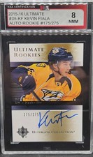 15-16 Ultimate Collection Kevin Fiala Autographed Rookie #/275 🚨🚨🚨 KSA 8