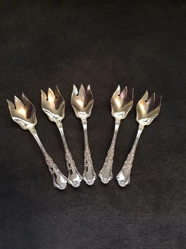 Baronial Old by Gorham Sterling Silver Ice Cream Fork Original 4 3/4" Heirloom