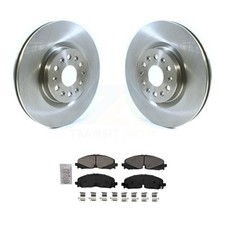 Front Disc Brake Rotor & Ceramic Pad Kit For 2021 Buick Cadillac XT5 XT6 Enclave