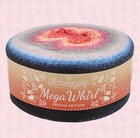 Scheepjes dawn chorus blanket knit/crochet kit mega whirl yarn cake 3280 yards — photo 1