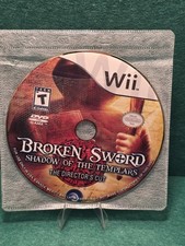 Broken Sword Shadow of the Templars Nintendo Wii Game Disc Only Directors Cut