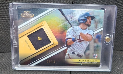 2021 Topps Gold Label ALEX KIRILLOFF Rookie Gold Prospect  02/10 TWINS REAL GOLD