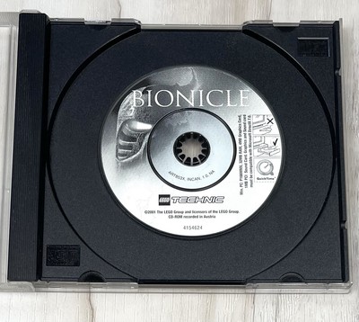 VTG 2001 LEGO Bionicle Technic Windows PC GAME Cd-Rom 4154624 *Disc Only*