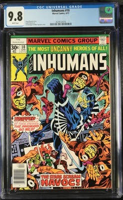 Inhumans #10 CGC 9.8  #4529123016