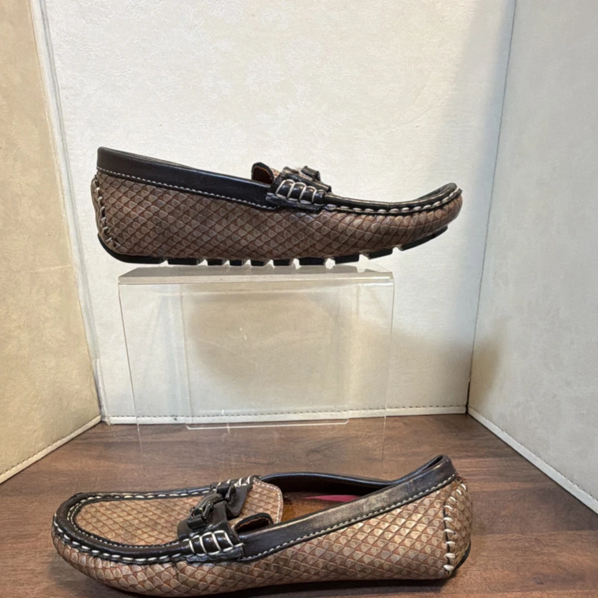 Steve Harvey Collection Men\'s Moc Toe Penny Loafers Size 10.5 Steve Harvey Oxfords Men main image 3