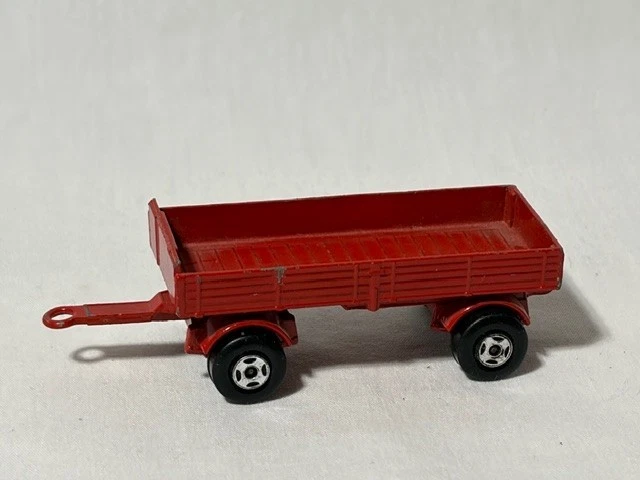 Lesney Matchbox Mercedes Trailer, Red, 1/64 - Image 2 of 3