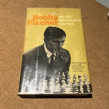 Bobby Fischer-My 60 memorable Games 1st Edition  1st Printing 1969
