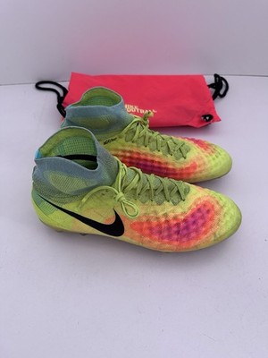 Nike Magista Obra 2 Lime Football Cleats Soccer Boots US11 UK10
