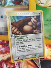 Pokemon Card Card Letarking Slaking Ex Power Keepers Reverse Stamp Holo NM 