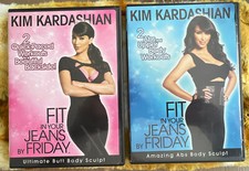 Kim Kardashian Fit In Your Jeans By Friday Workout DVD’s Abs + Butt Body Sculpt