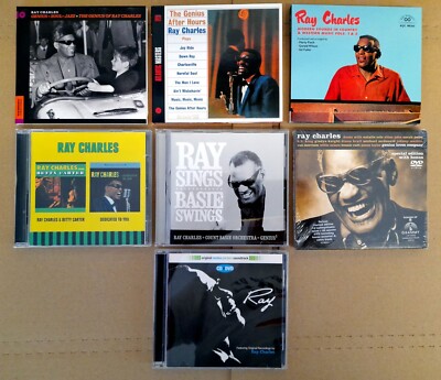 Ray Charles - Blues/Jazz CD-Sammlung - 10 Alben auf 9 CDs. 1959-2006. Top!
