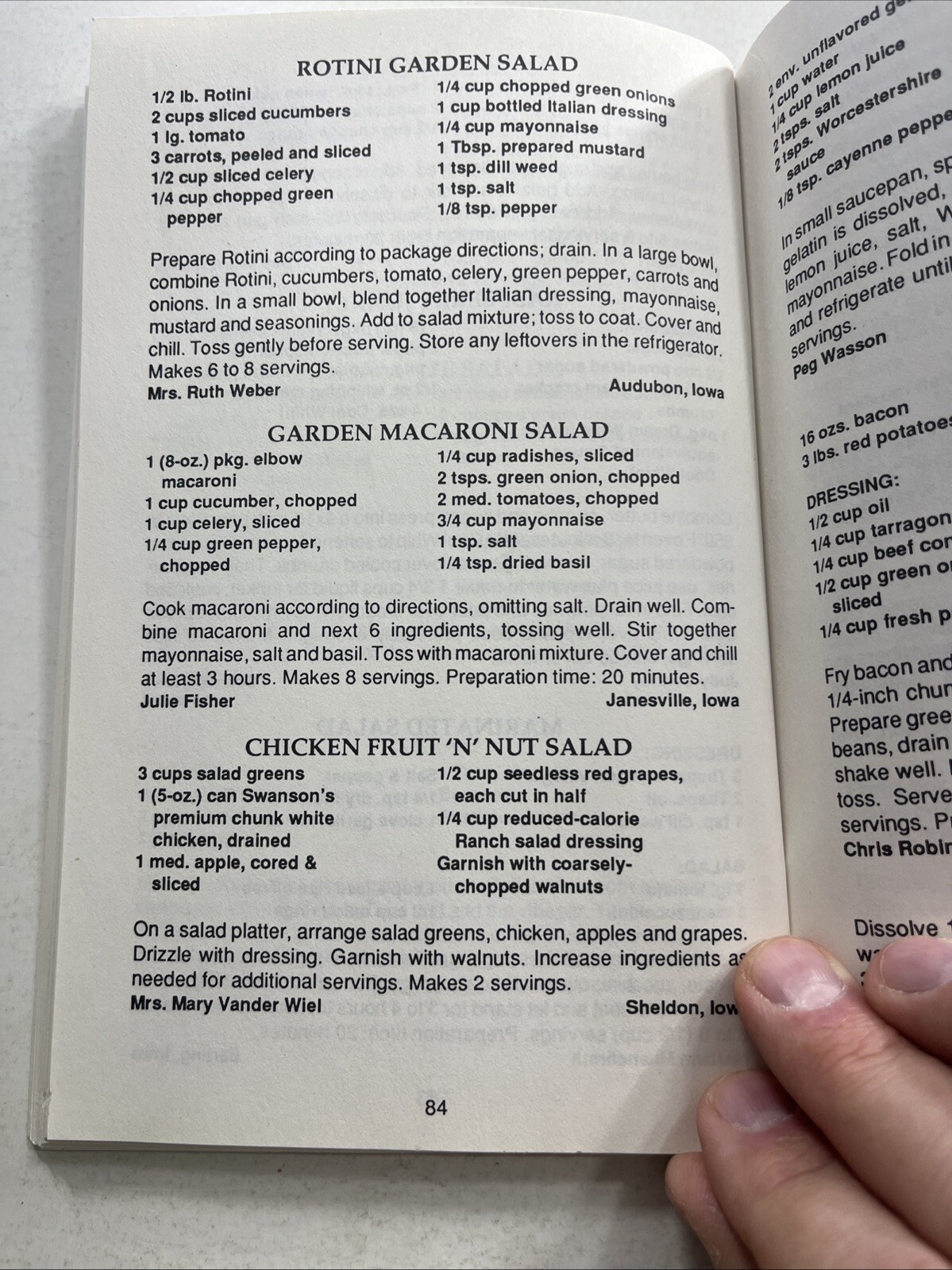 Iowa Holiday Cookbook Christmas ethnic Dutch Letters St. Nicholas cookie Vintage