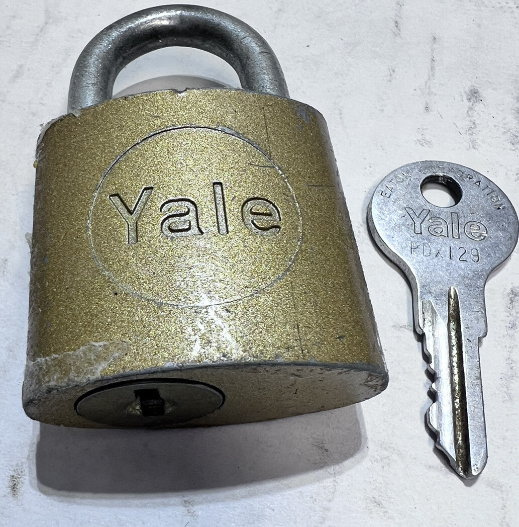 アメリカ製 ヴィンテージ YALE パドロック Pad Lock 南京錠 カギ