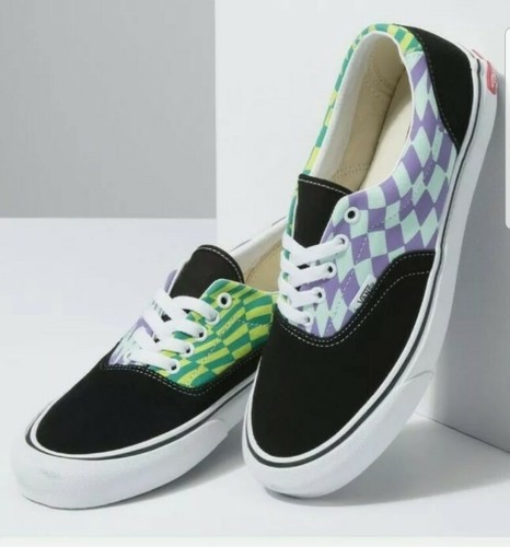 green purple vans