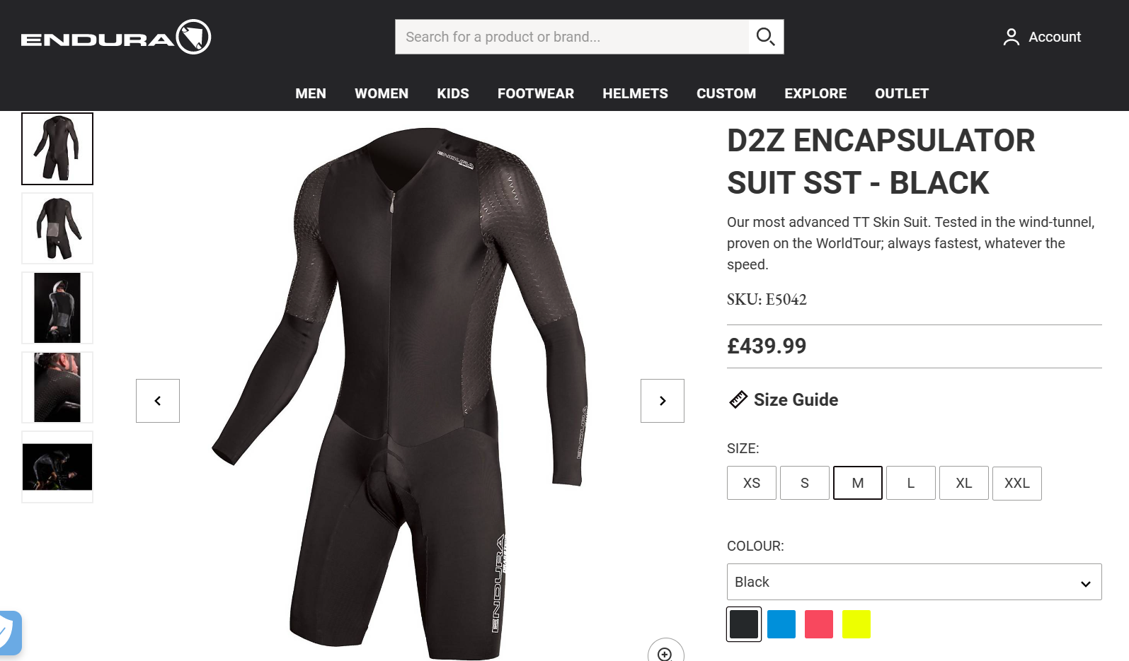 endura drag2zero skinsuit
