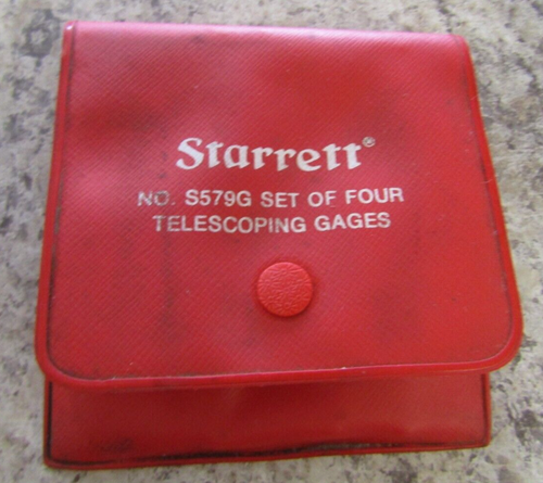 STARRETT TELESCOPING GAGES S579GZ -4- PCS SET IN BOX EDP 52616 - Picture 3 of 13
