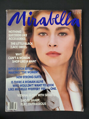 3/1990 MIRABELLA J Pacula DEMI MOORE Linda Evangelista Robyn Macintosh ROB LOWE