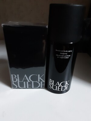 Herrenduft Black Suede EDT 75 ml + Deospray von Avon