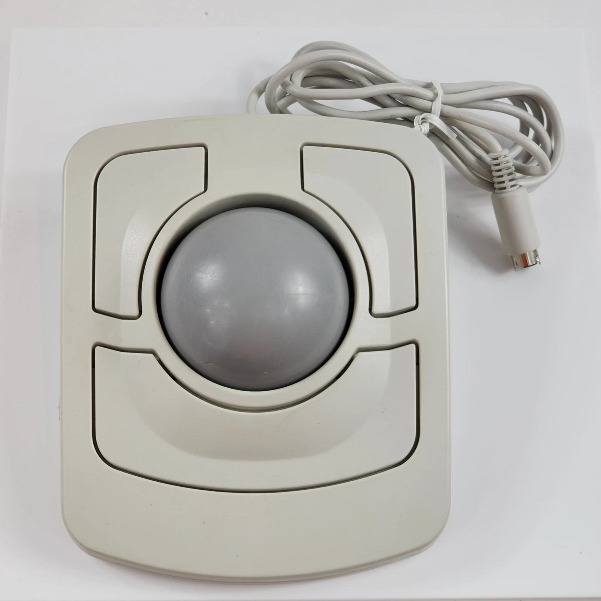 Vintage Stationary Trackball Mouse EP20169G PS/2 Tested PC & Mac  