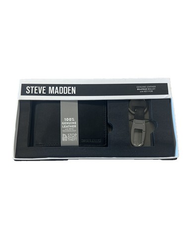 Steve Madden Black Backpack & Card Wallet Set New In Box | eBay display picture 3