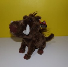 Disney The Lion King Talking Pumbaa Just Play 8" Stuffed Plush w/ Tag