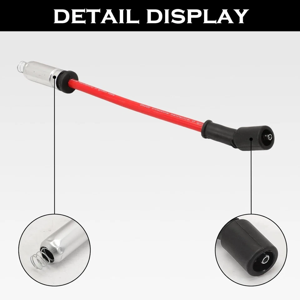 Spark Plug Wire Set for 2014-2018 GMC Sierra 1500 Chevrolet Silverado 1500 758EE Foto 3 de 4