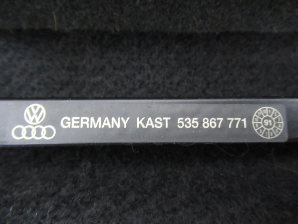 90-95 VW Volkswagen Corrado BLACK Rear Trunk Storage Cargo Hatch Cover Shade Foto 4 de 4