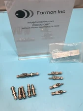 Lot of 10 AXCELIS 3400045 CONNECTOR QIK 1/4 294-PSSD, 190978