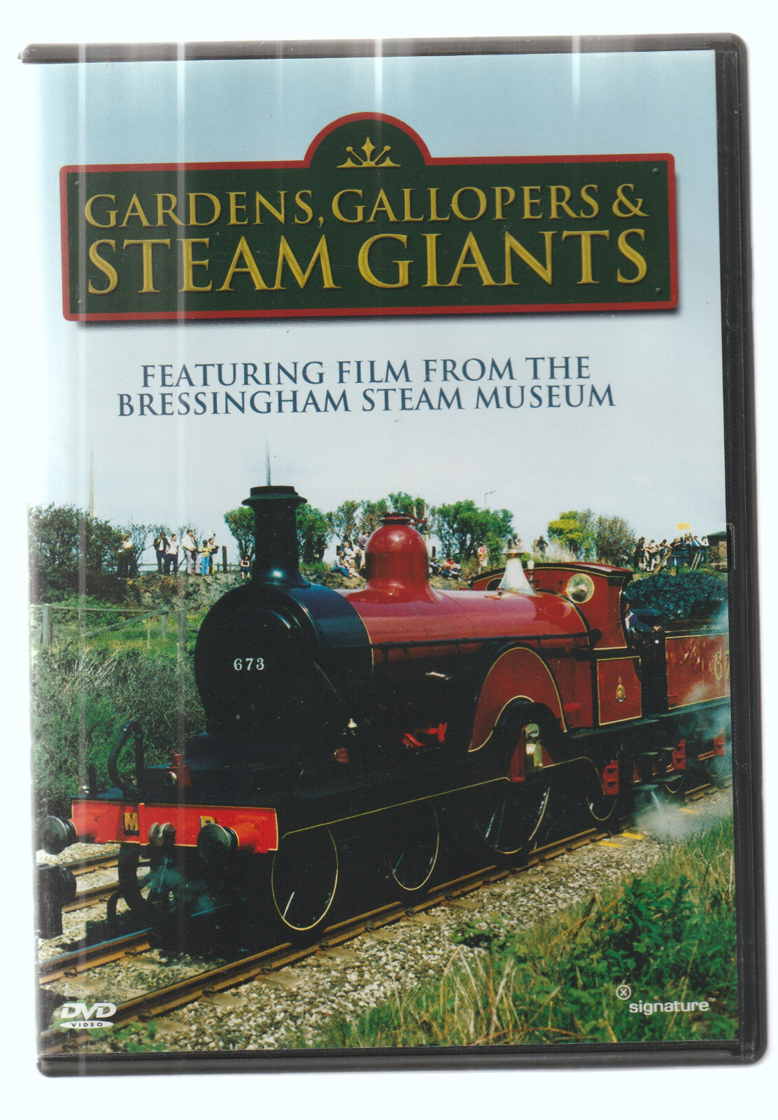 Gardens, Gallopers & Steam Giants - Railway  DVD ~ Bressingham Steam Museum