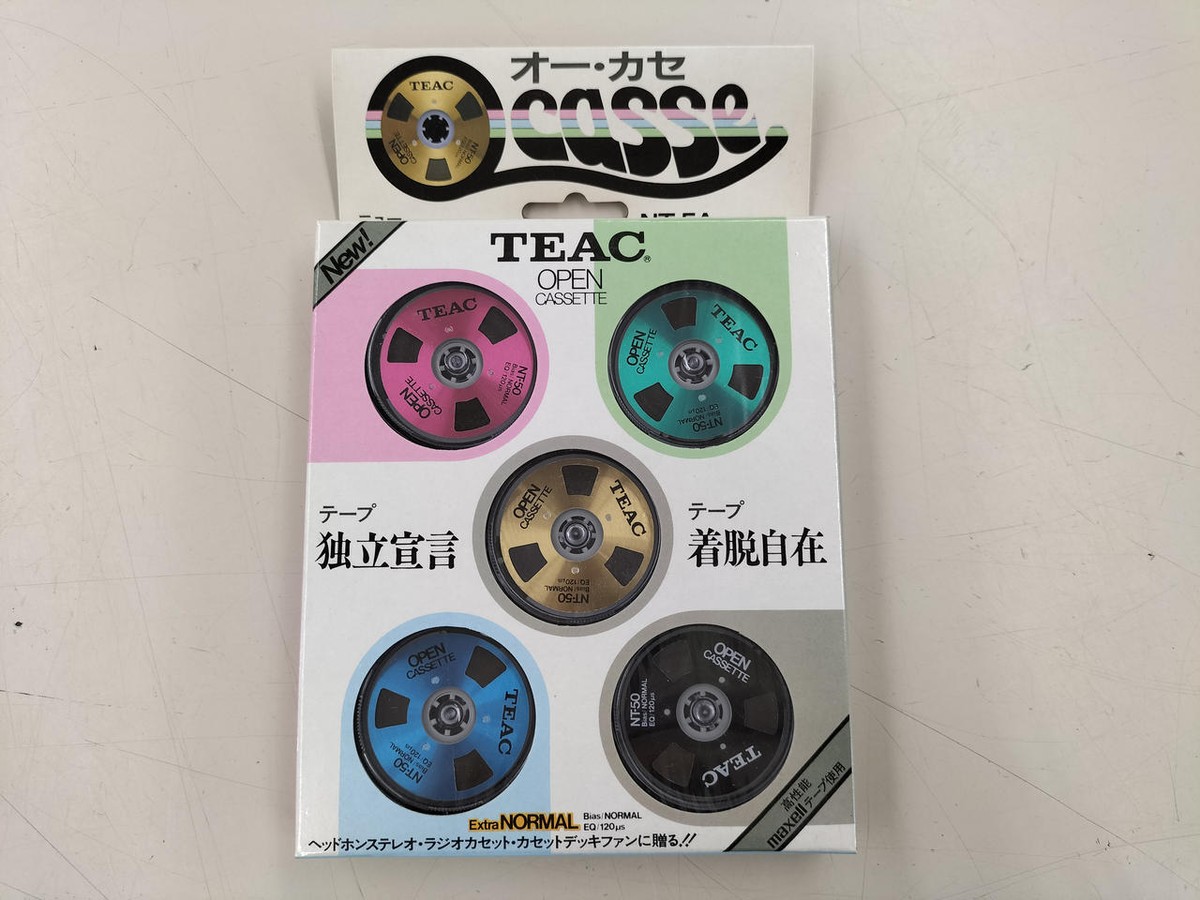 Gold TEAC Open Reel Tape NT-5A/NT-50 Audiophile Recording Japan 