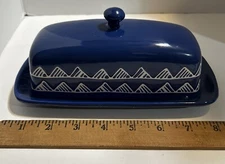 Butter Dish Summit Blue Rectangle (R-4)