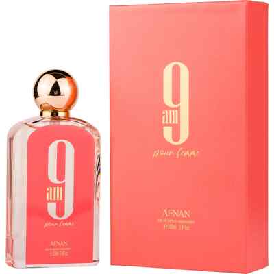9 AM POUR FEMME by AFNAN EAU DE PARFUM EDP SPRAY FOR WOMEN - 100