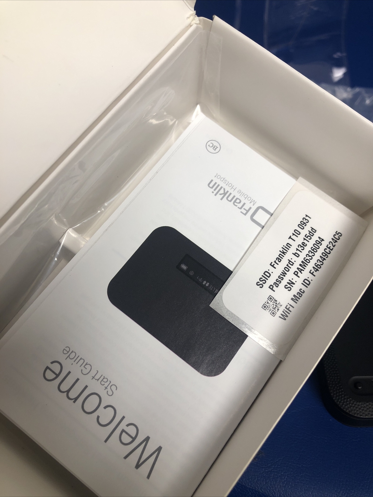 MINT Franklin T10 256GB Mobile Hotspot - NO SIM CARD