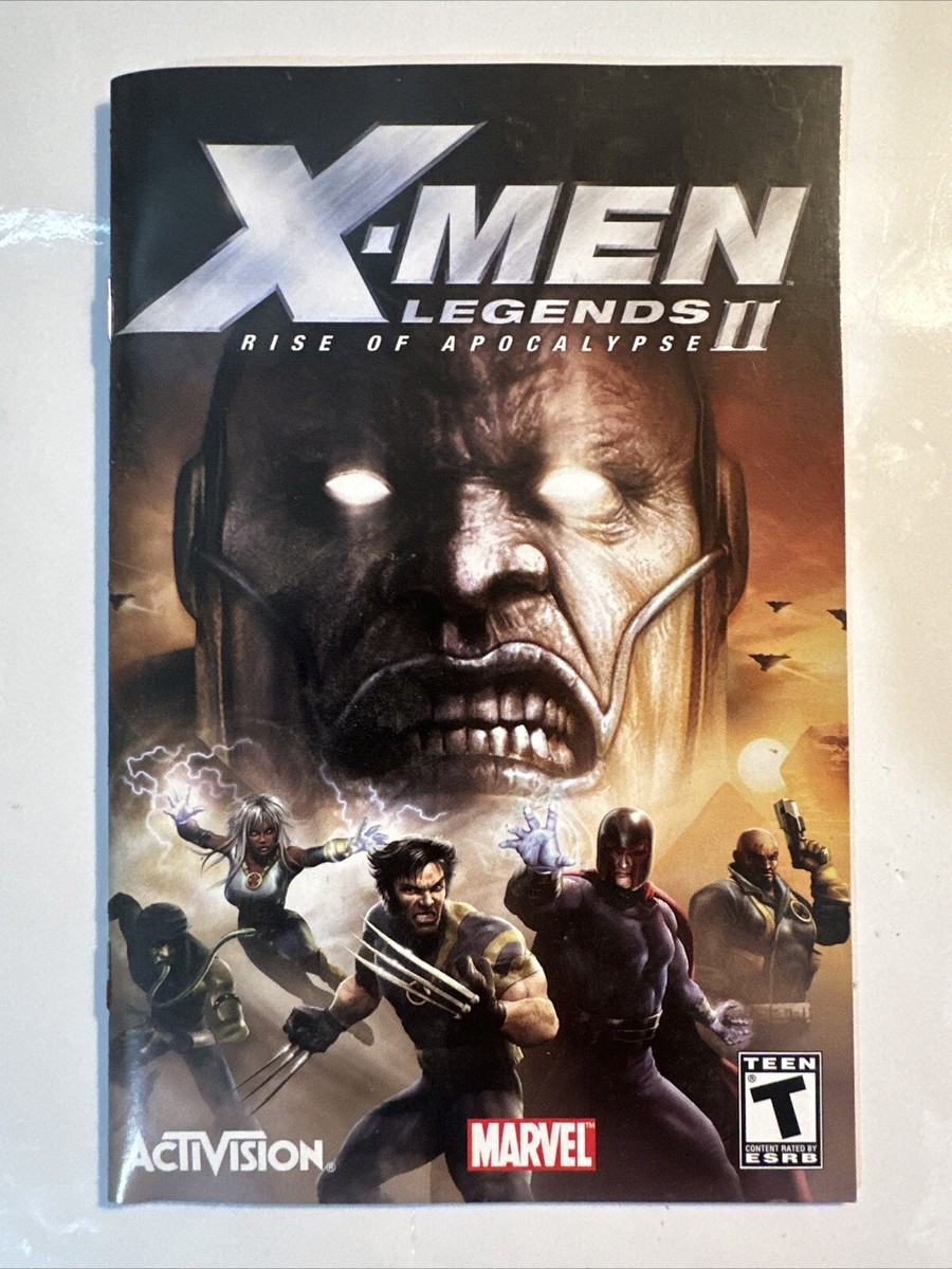 【中古】Xmen Legends 2: Rise of Apocalypse / Game X-Men Legends 2 - Rise of Apocalypse - PC - COMPLETE IN BOX CIB | eBay
