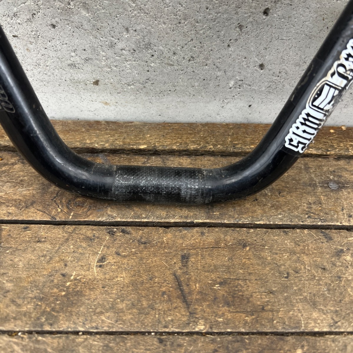 Guidon HARO lineage 8.5 chromé - oldschool bmx