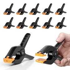 Heavy Duty Spring Clamps 4.5 Inch 12 Pack Photo Booth Backdrop Clips For Muslin