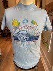Vintage 1984 San Jacinto College Pasadena Texas Single Stitch T-shirt Hanes USA