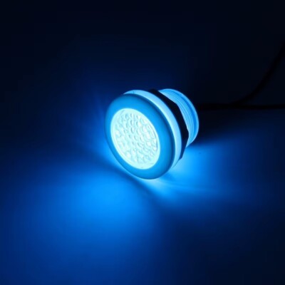 RGB Poollicht, Hottub Unterwasserlampe, LED, Jacuzzi, IP68 + Verlängerungskabel