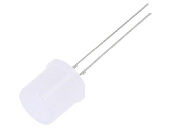 2X OSM5DKA6K2A Led 10Mm Warmweiß 750-1120Mcd 180° Front: Flach Optosupply-image