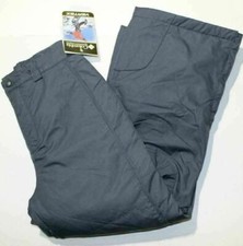 NEW Columbia Vertex Insulated Snow Ski Pants Youth Boys XL 18 / 20 Grey 70