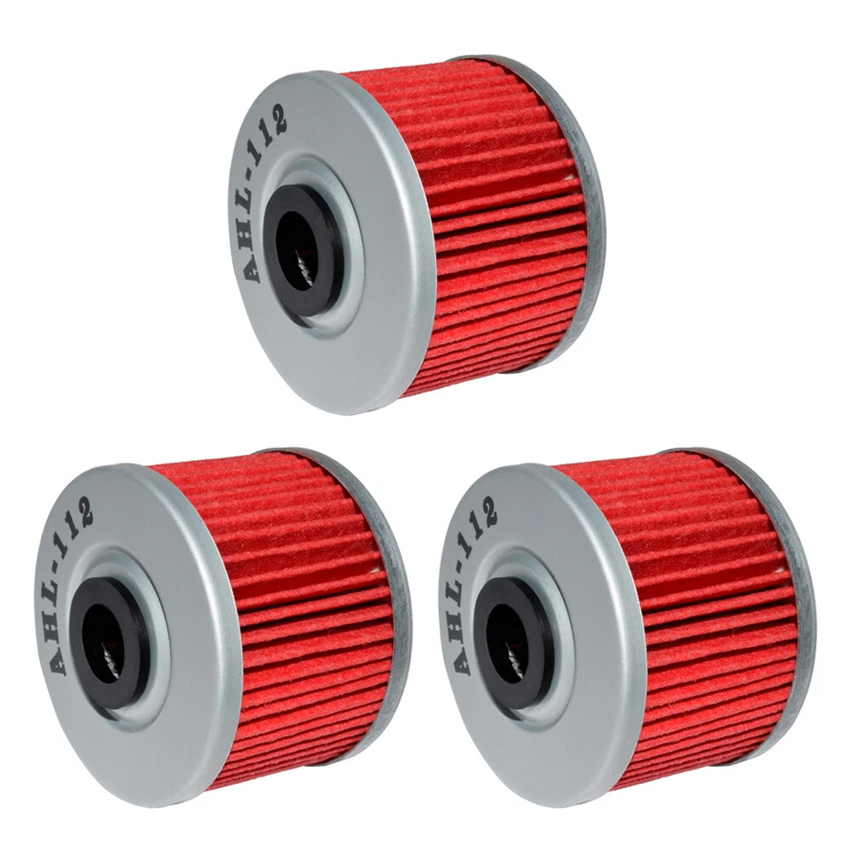 Масляные фильтры 3 шт. для KAWASAKI KLX110 KLX140 KLX250 R/S/SF KLX300R KX450F KFX450R - Изображение 2 из 4