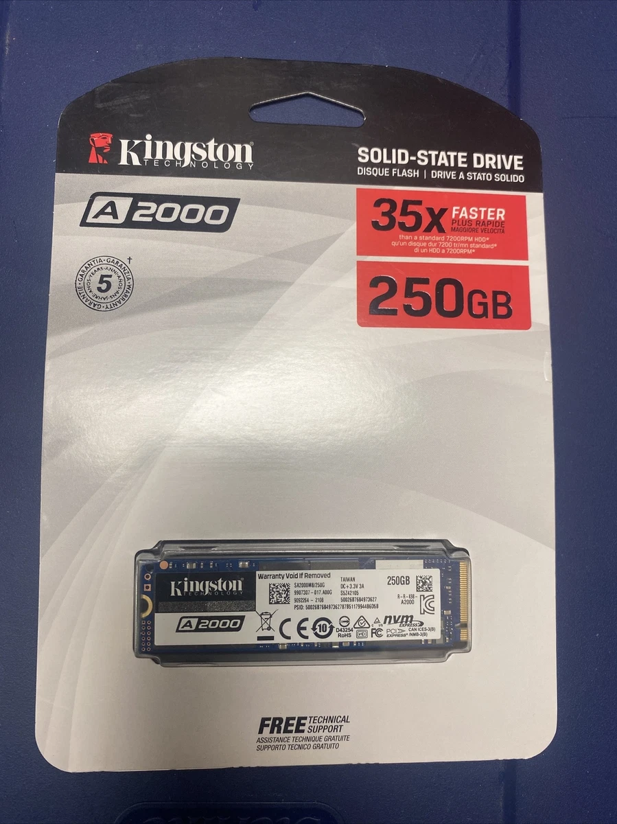 Kingston - Disque Dur SSD 2To NVME