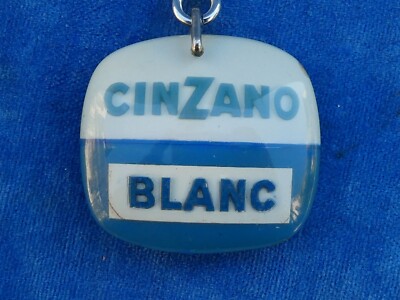 SYMPA schönes SELTENES TOP! Schlüsselanhänger Bourbon - CINZANO BLANC